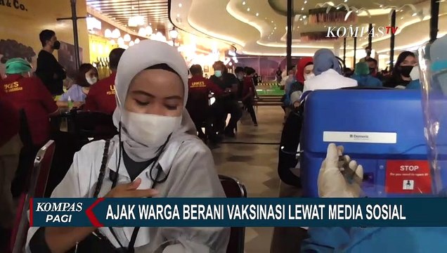 Millenial Ajak Warga Berani Vaksinasi Lewat Media Sosial