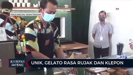 Unik, Gelato Rasa Rujak dan Klepon