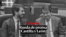 Rueda de prensa de la Junta de Castilla y León