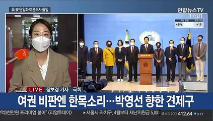 吳·安 단일화 신경전 치열…朴 "유치원 무상급식"