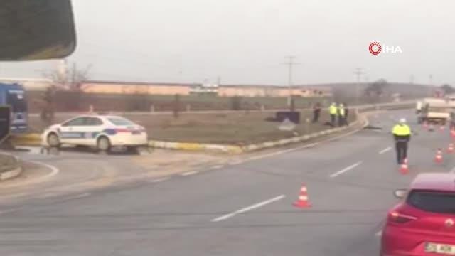 Aşırı hız can aldı; 2 ölü, 1 yaralı