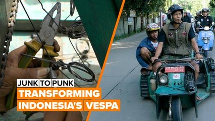 Extreme DIYers: Jakarta's Vespa sensation