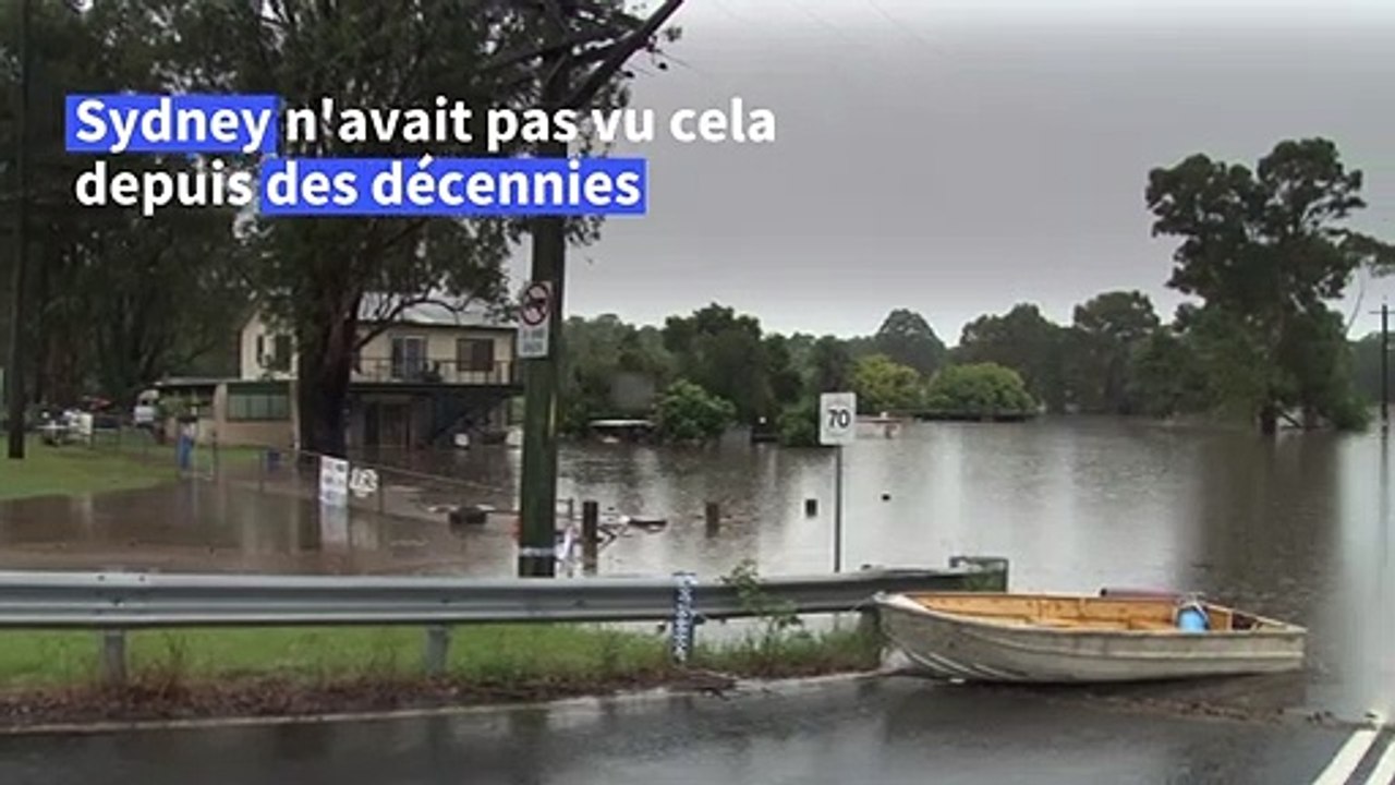 Le sud-est de l'Australie toujours les pieds dans l'eau
