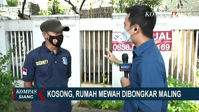 Rumah Mewah di Kebon Jeruk Dibobol Maling, Seluruh Isi Rumah Digasak Habis Tak Bersisa