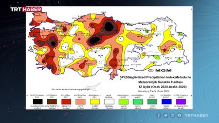 Yağışlar azaldı, 2020'de en kurak iller Çorum ve Amasya oldu