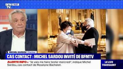 Michel Sardou cas contact: "C'est la seule fois que je m'autorise une sortie depuis des mois"