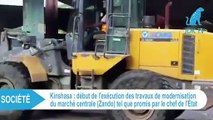 RDC : destruction du marché central de Kinshasa (Zando)