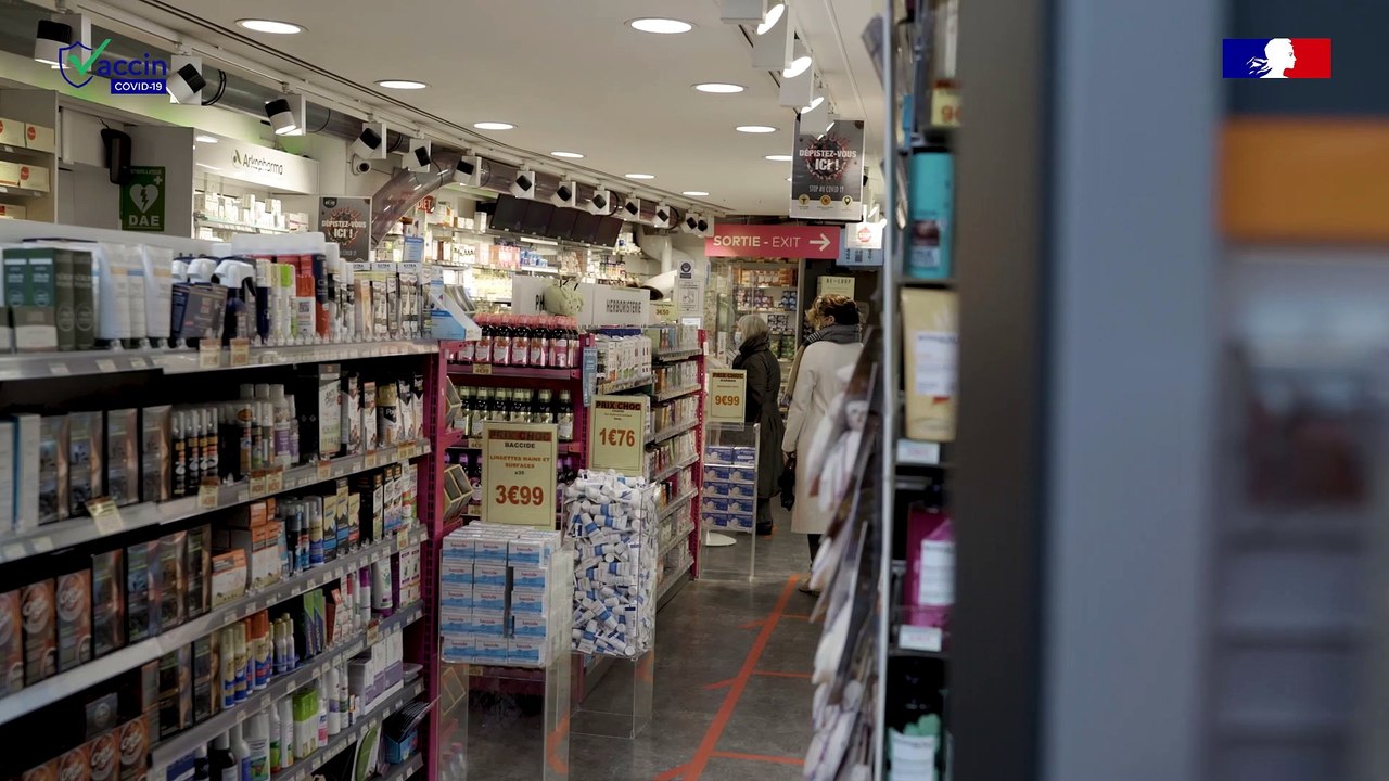 Lancement de la vaccination en pharmacie de ville