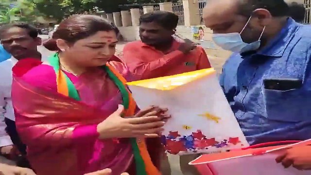 Khushbu Sundar Declares Property Details, Tamil Nadu Elections(Telugu)