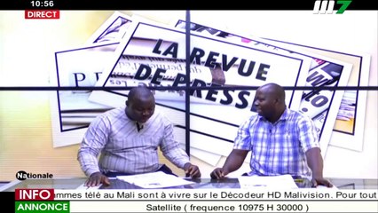 LA REVUE DE LA PRESSE DU 29 MARS 2021