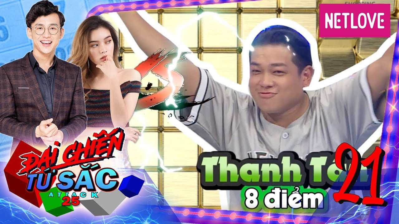 Đại Chiến Tứ Sắc | Attack25​ - Tập 21: Tân Trề đại náo sàn đấu khiến cả trường quay đứng hình