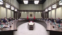Cumhurbaşkanı Erdoğan, kabine toplantısına başkanlık etti