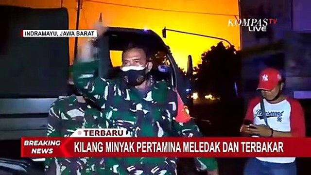 Kesaksian Warga Sekitar Saat Terjadi Ledakan Kilang Minyak Pertamina Balongan