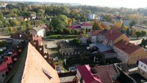 Pravdinsk, view of the surrounding area from the bell tower of the Friedland Church