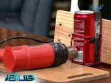 iBilib: Heat gun vs. soda can: Which one will win?