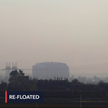 Stranded Suez Canal ship refloated, marine services firm says