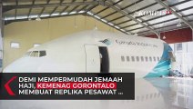 Asrama Haji Gorontalo Miliki Replika Pesawat Garuda