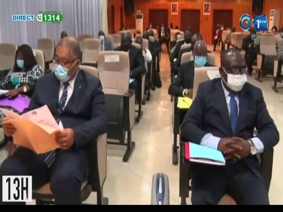 RTG/ Audition du député Yves Fernand Moufoumbi sur la proposition de loi portant sur réglementation de la filière Agro carburant au Sénat