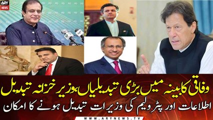 Major changes in the federal cabinet