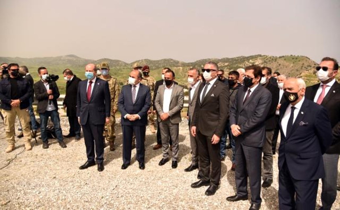 Son dakika haber! - KKTC Cumhurbaşkanı Tatar Geçitköy Barajı'nı ve Devlet Su İşleri İdaresi Arıtma Tesisi'ni ziyaret etti
