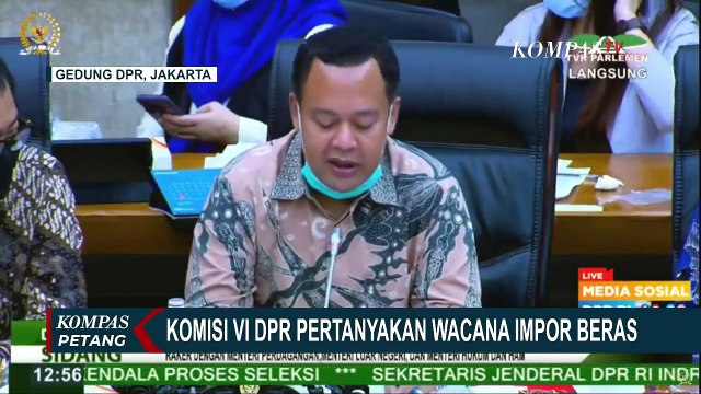 Komisi VI DPR Kritisi Wacana Pemerintah Soal Impor Beras