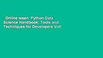 Online lesen  Python Data Science Handbook: Tools and Techniques for Developers Voll