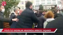 Kadınlar, İstanbul Sözleşmesi için “Kararı geri çek” diyerek Taksim’de toplandı