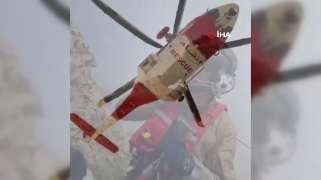 - BAE'de dağda mahsur kalan İtalyan turist kurtarıldı