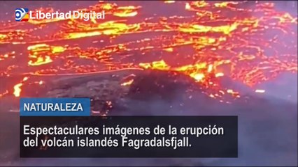 El volcán Fagradalsfjall entra en erupción a unos 40 kilómetros de la capital islandesa