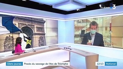 Saccage de l'Arc-de-Triomphe : début du procès de dix "gilets jaunes"