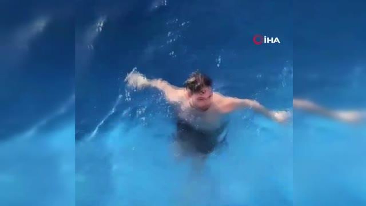 Villada kaçak havuz partisine jandarma baskını