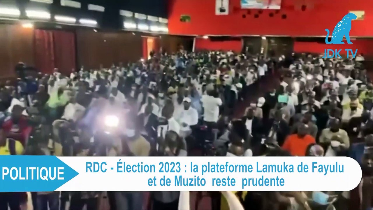 Election 2023 en RDC : la plateforme Lamuka de Fayulu et de Muzito reste prudente