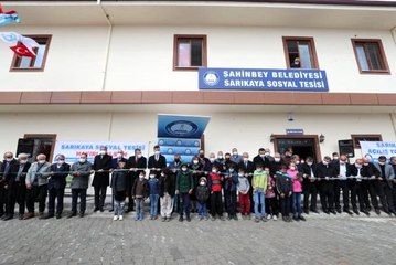 Şahinbey'den bir tesis de Sarıkaya Mahallesine