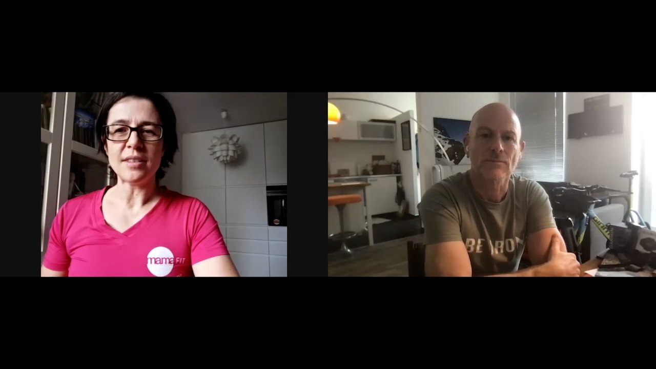 Tom Rottenberg im Gespräch mit Mamafit-Gründerin Iris Floimayr-Dichtl