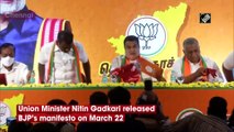 Nitin Gadkari releases BJP’s manifesto for TN Assembly polls