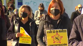 Peluquerías y estéticas protestan en toda España para pedir una reducción del IVA al 10%