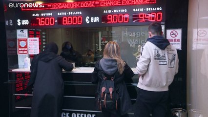 Lundi noir à la bourse d'Istanbul : la devise turque au plus bas