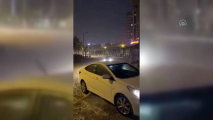 TOKAT - Dolu yağışı etkili oldu
