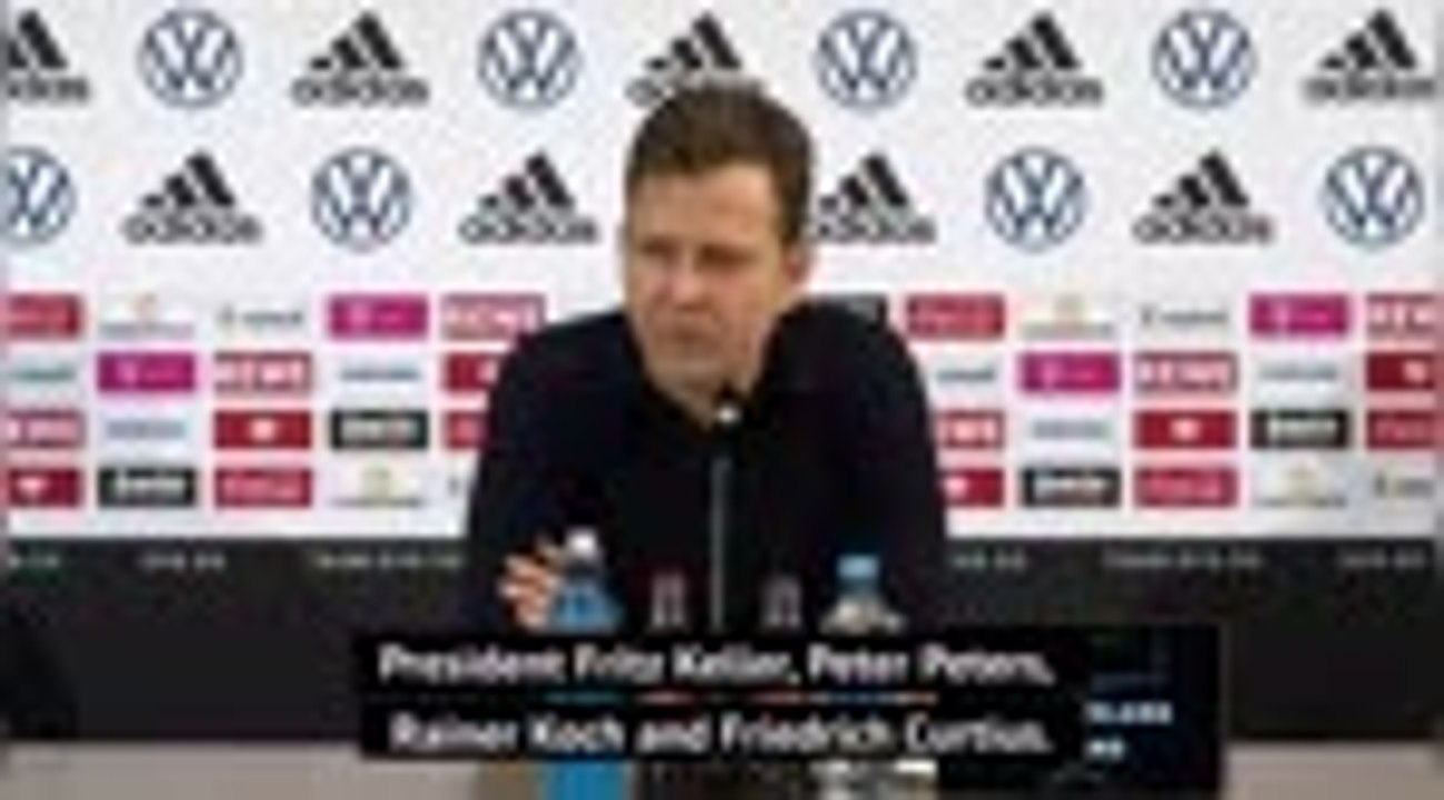 'Germany will not target a coach under contract' – Bierhoff on Flick reports