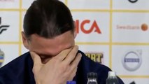 Zlatan Ibrahimovic fond en larmes pour son retour avec la Suède