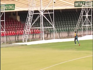 Harris Rauf good batting in practice match