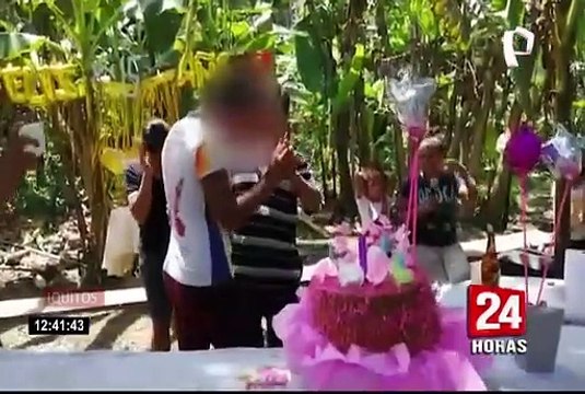 Iquitos: familia celebra cumpleaños en medio de la selva para evitar intervención policial