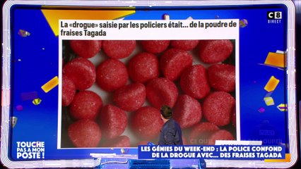 La police confond de la drogue avec des fraises Tagada !