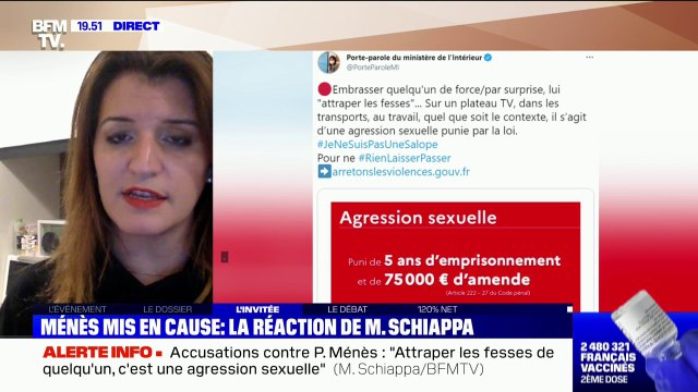 Marlène Schiappa: Les images avec Pierre Ménès qui embrasse de force une journaliste, je les trouve profondément choquantes