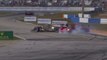 IMSA 12H Sebring Race Vautier Nasr Collision Crash