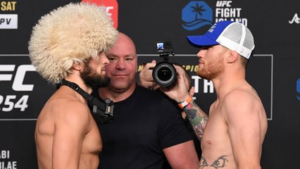 Todas as encaradas da Pesagem | UFC 254