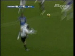 Sampdoria - Inter, 1 : 1, Crespo