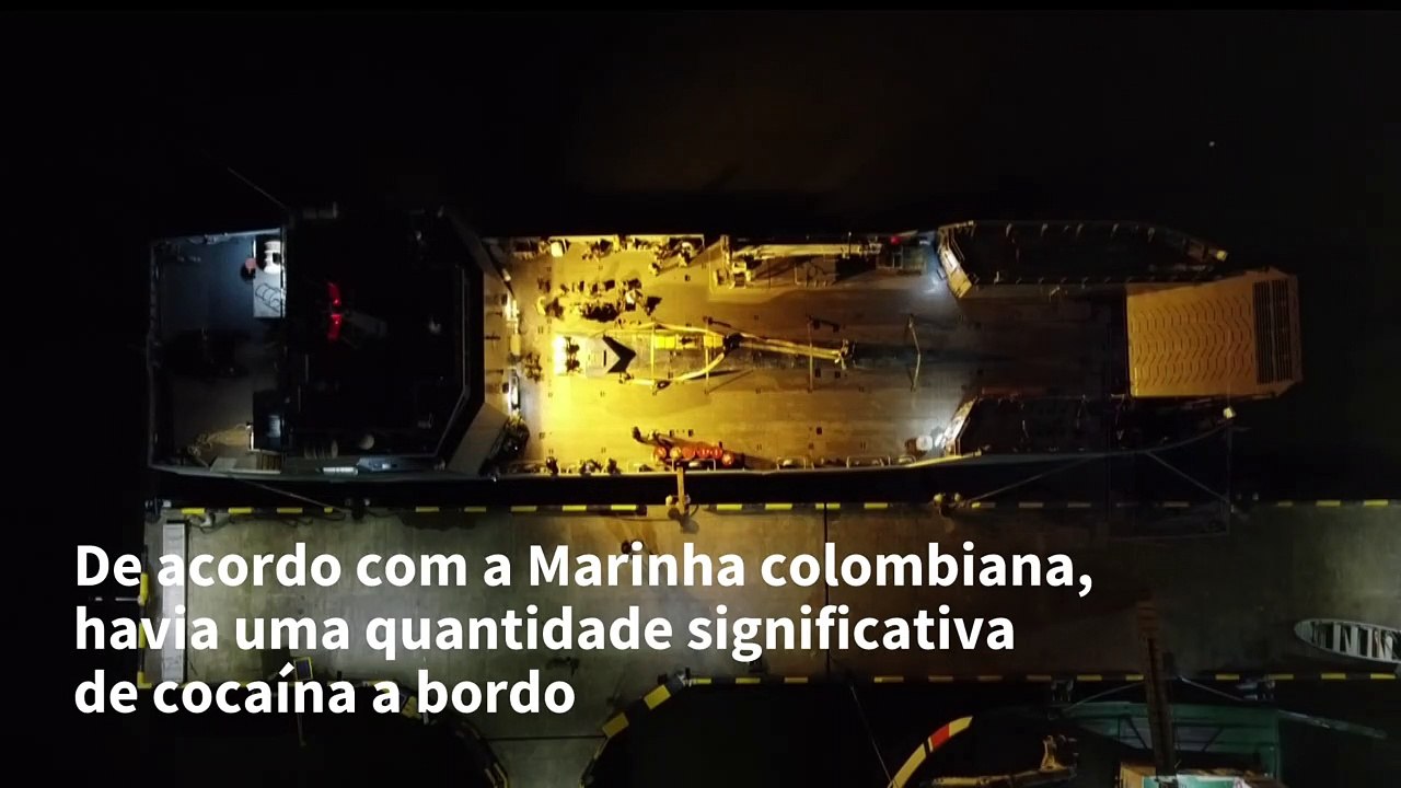 Drogas em submarino