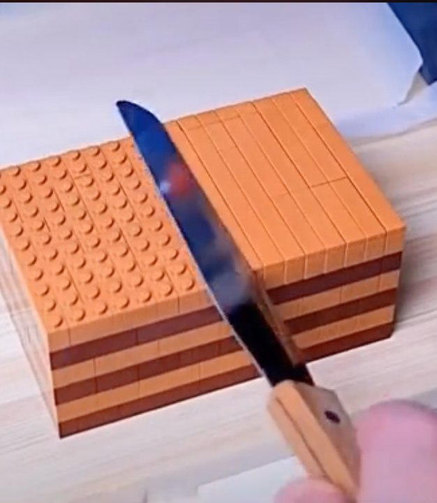 En esta cuenta de TikTok, cocinan platillos... ¡con piezas de Lego!