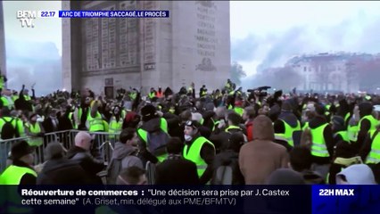 Arc de Triomphe saccagé, le procès - 22/03